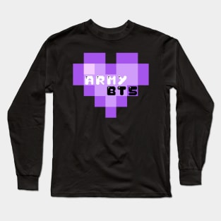 Pixel ARMY BTS Long Sleeve T-Shirt